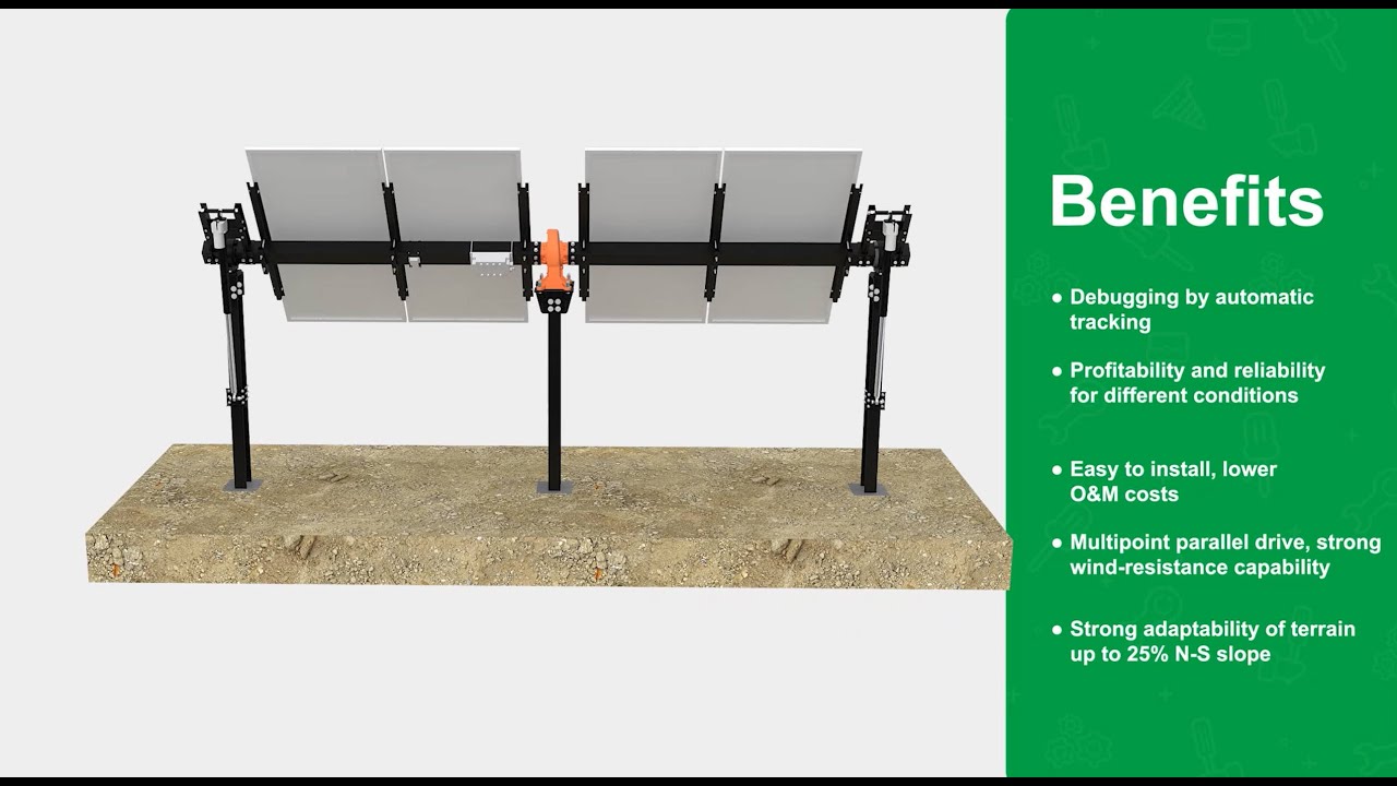 Mibet Smart Tracking Solar PV System | Ground Mount Installation Guide