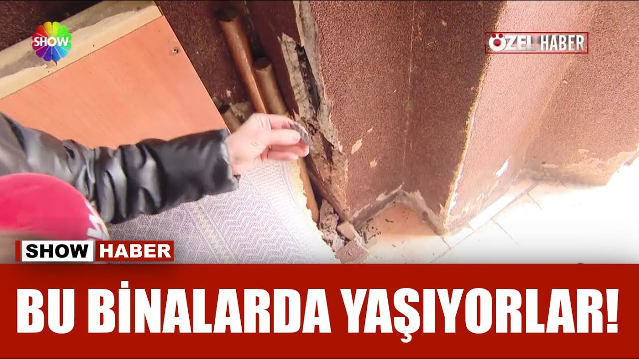 Kolonlar çatlak, demirler paslı!