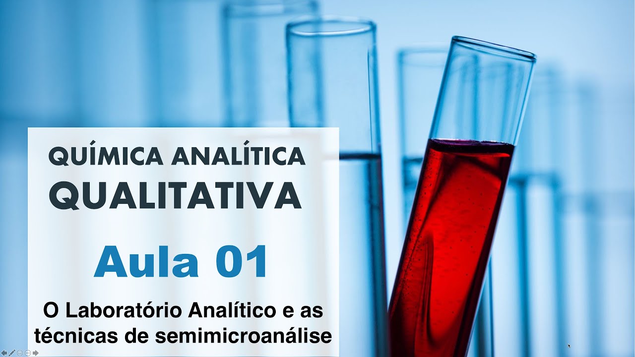 Química Analítica Qualitativa - Aula 01