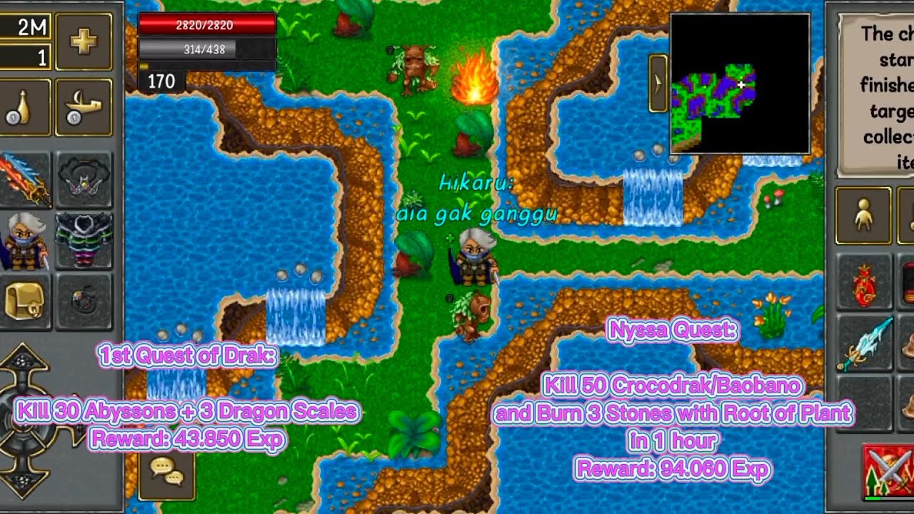 All New Daily Quest Banuna Island - TibiaME