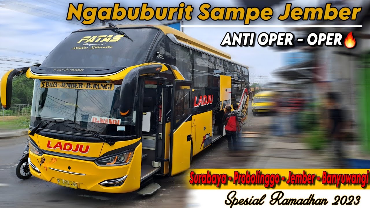 TRIP SURABAYA - JEMBER, NAIK BIS LADJU (SRIKANDI) LEWAT JALUR YANG TERKENAL KUSUT BISNYA #2