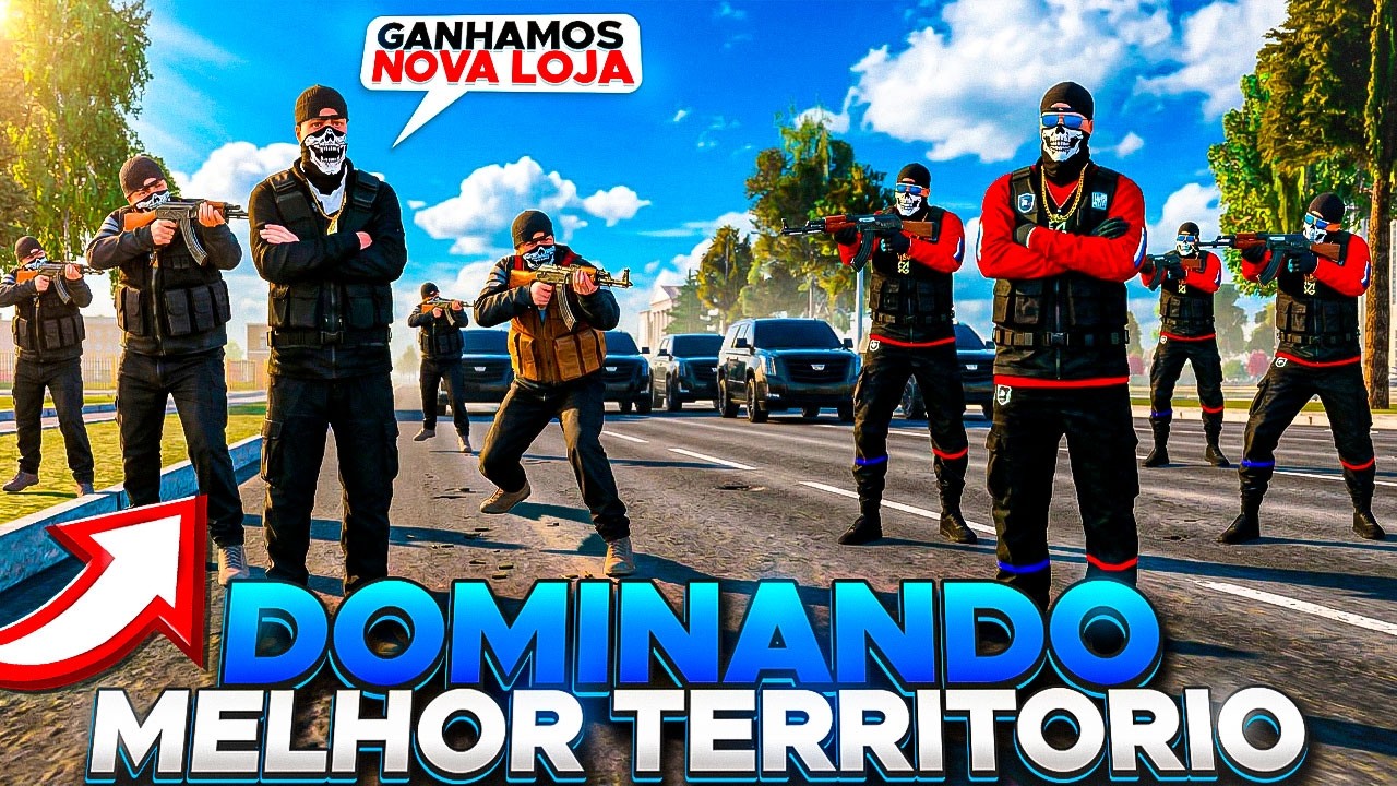 DOMINANDO TERRITÓRIO E GANHANDO UMA LOJA DE CARROS! LIVE RUSSIA
