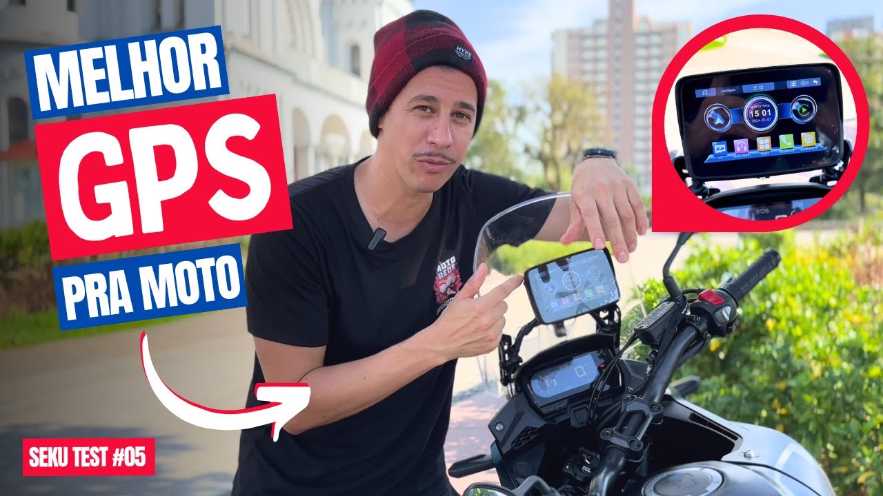 GPS PARA MOTO MELHOR CUSTO BENEFÍCIO APENAS 260 REAIS! SEKU TEST #05