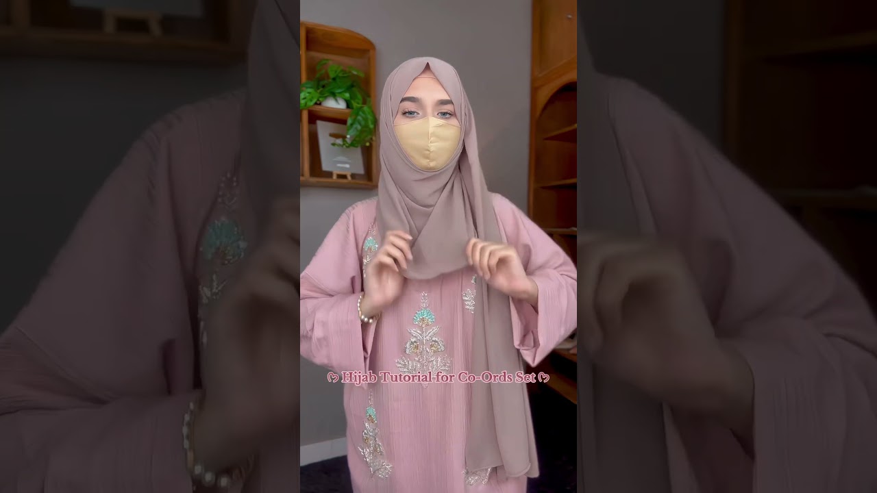 Hijab style for Co-ords set🌷