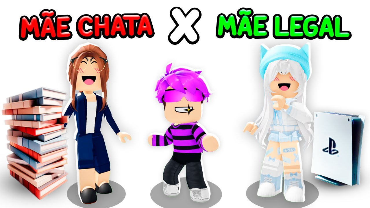 MÃE CHATA vs MÃE LEGAL NO BROOKHAVEN!