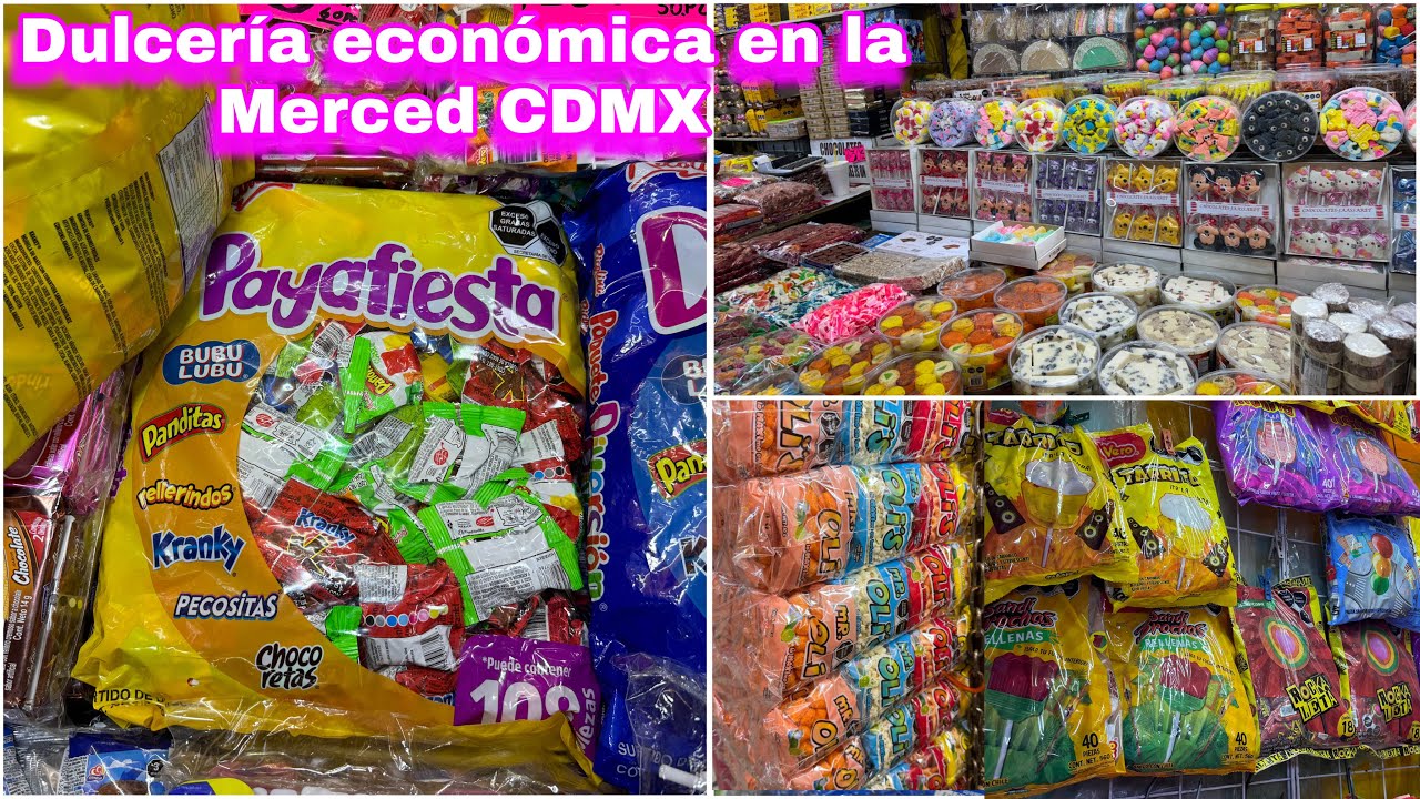 Dulces en la Merced, Chocolates, CDMX DULCERÍA ECONÓMICA