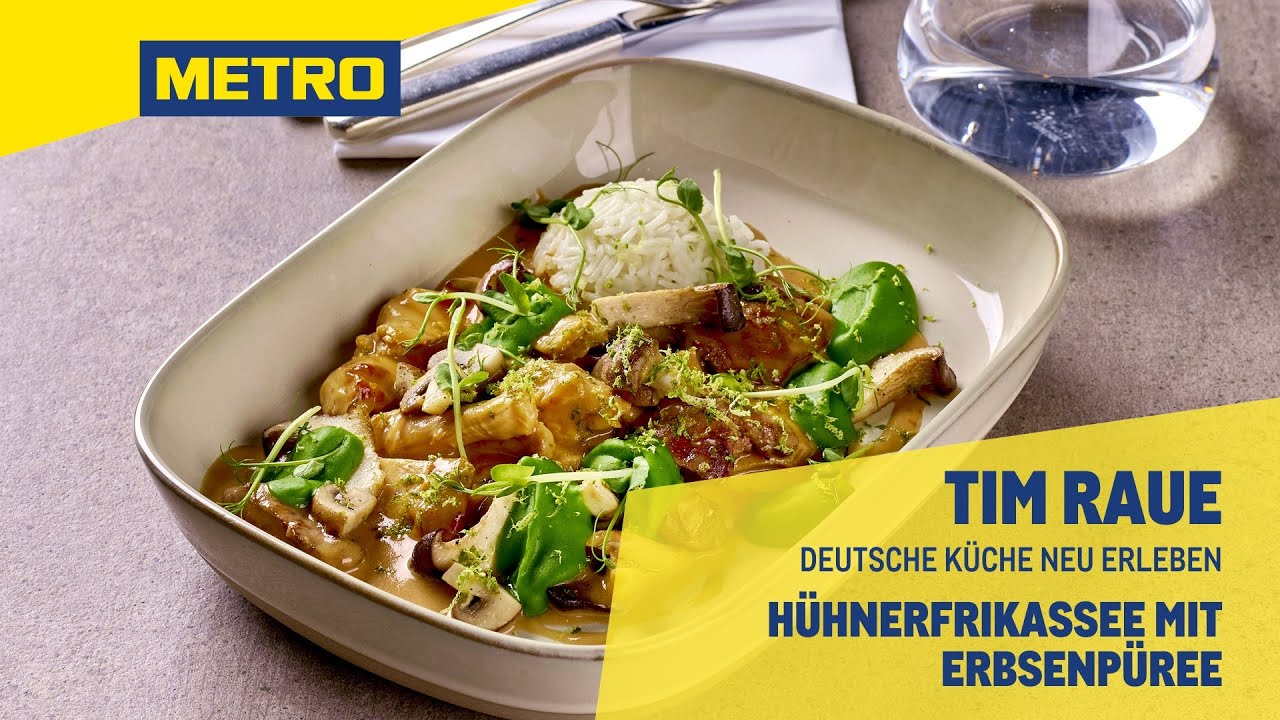 Deutsche Küche neu erleben - Hühnerfrikassee