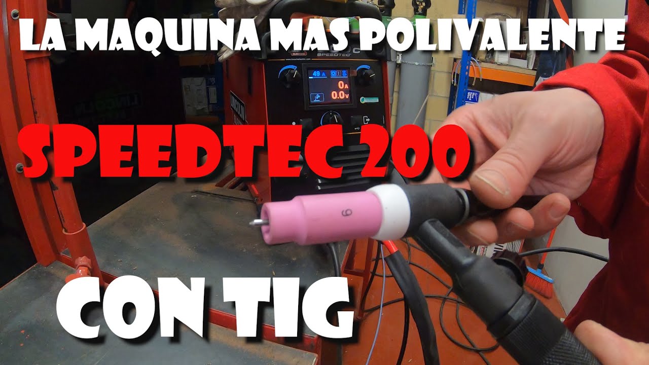 COMO MONTAR UNA PISTOLA TIG ⚡  EN LA SPEEDTEC 200