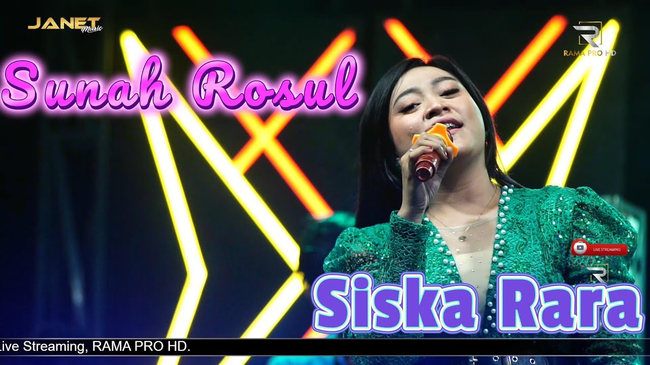 SUNAH ROSUL VOC SISKA RARA || JANET MUSIC