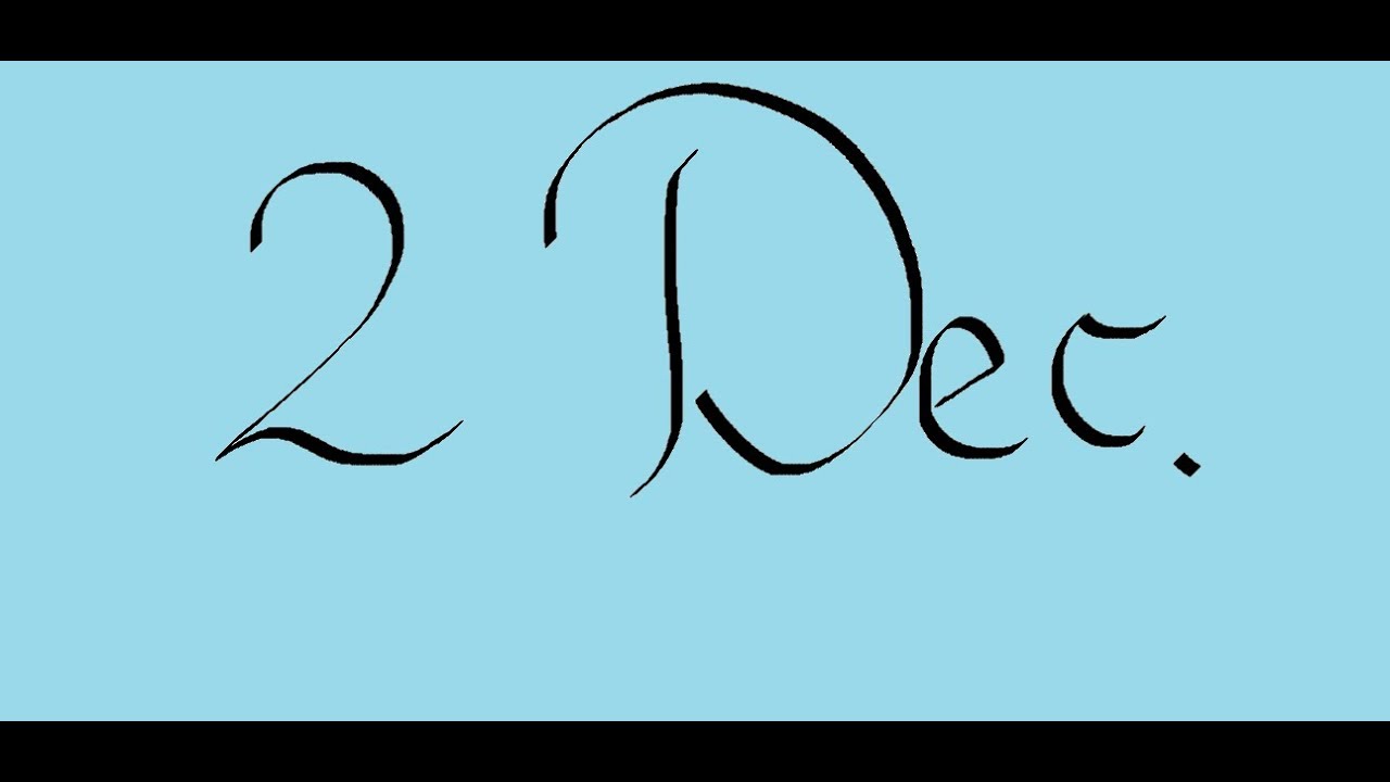 2 Dec. 2018 Advent Calendar