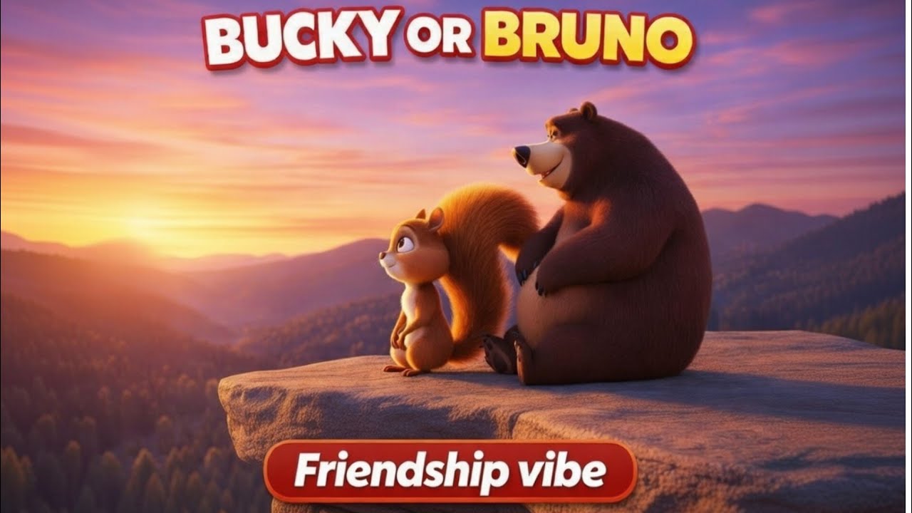 Bucky or Bruno | Friendship vibe | Dosti-Hi di stories | Cartoon For Kids 