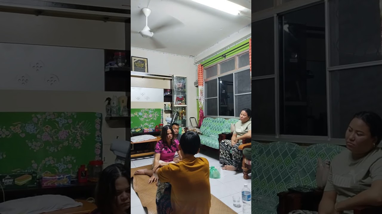 Part 2,kerasukan roh jaik. Minta ampun, ngajat  meda panggau libau