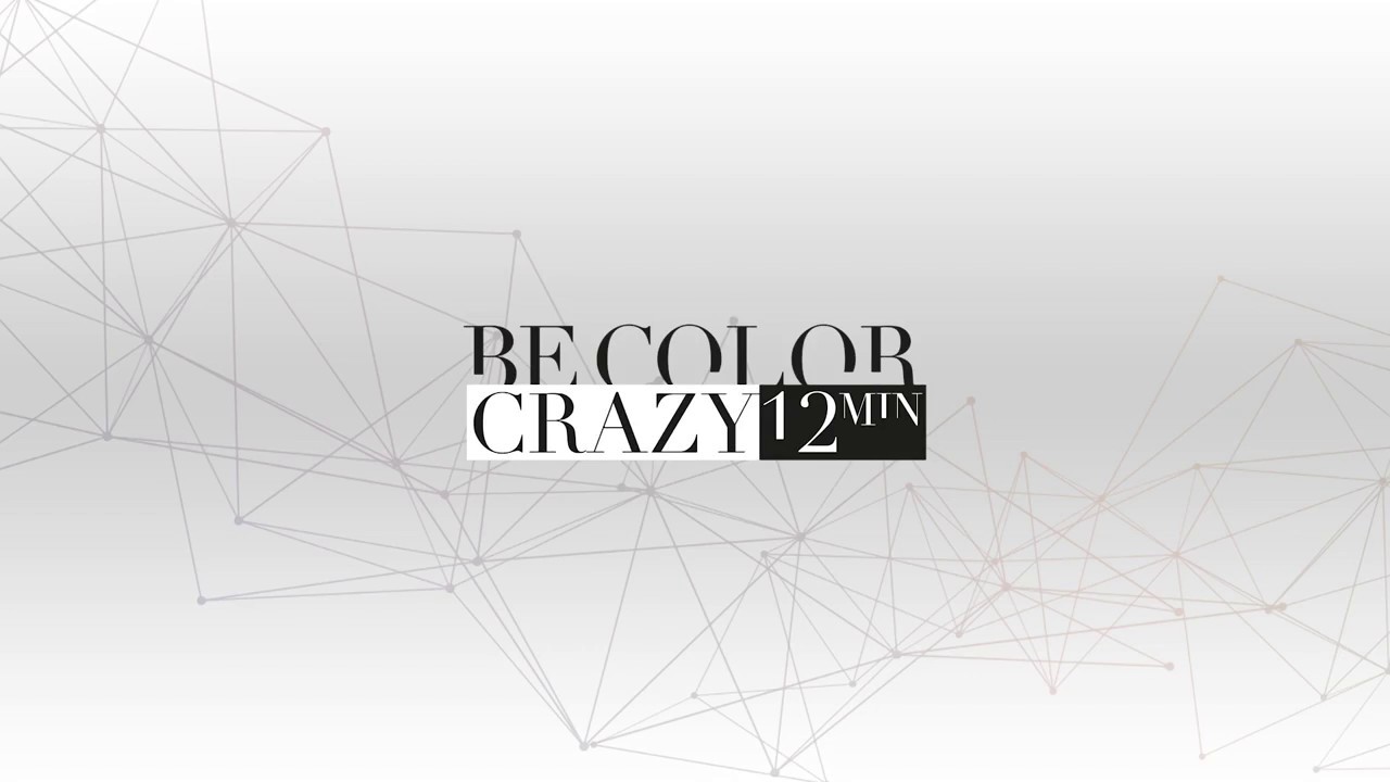 Koloryzacja Be Color Crazy 12 min - krok po kroku