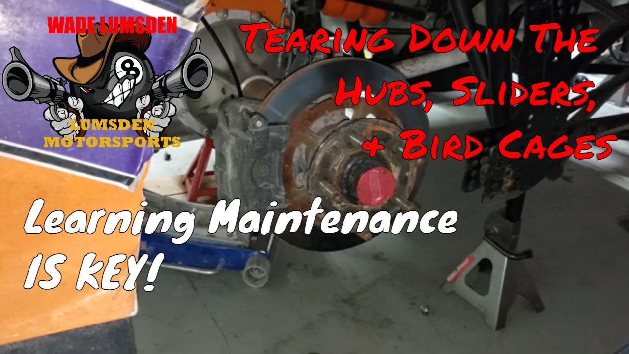 IMCA MODIFIED ROAD TO BRISTOL 2021 P2: MORE TEAR DOWN, CHECK SPRINGS, HUBS, BEARINGS & SPRING SLIDER