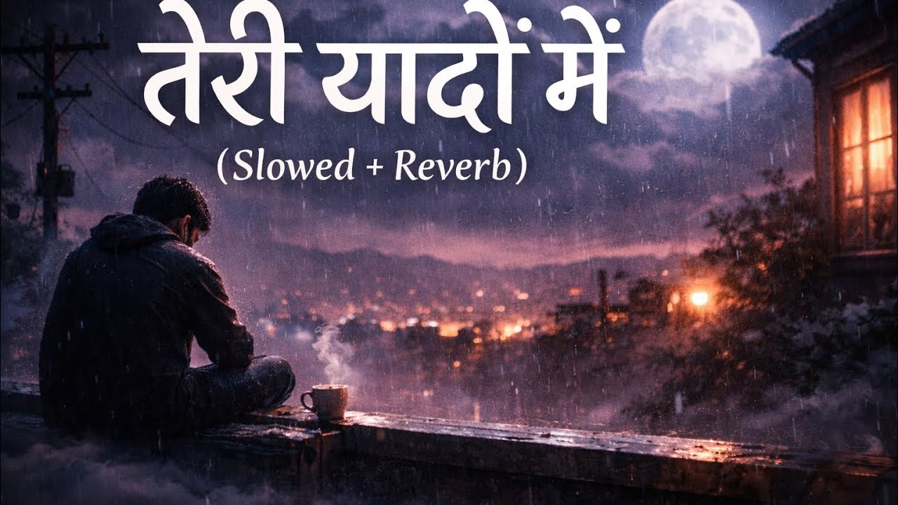 Teri Yaadon Mein (Slowed + Reverb) | Sad Hindi Lofi Song | Heart Touching | new hindi song 2026💔😭