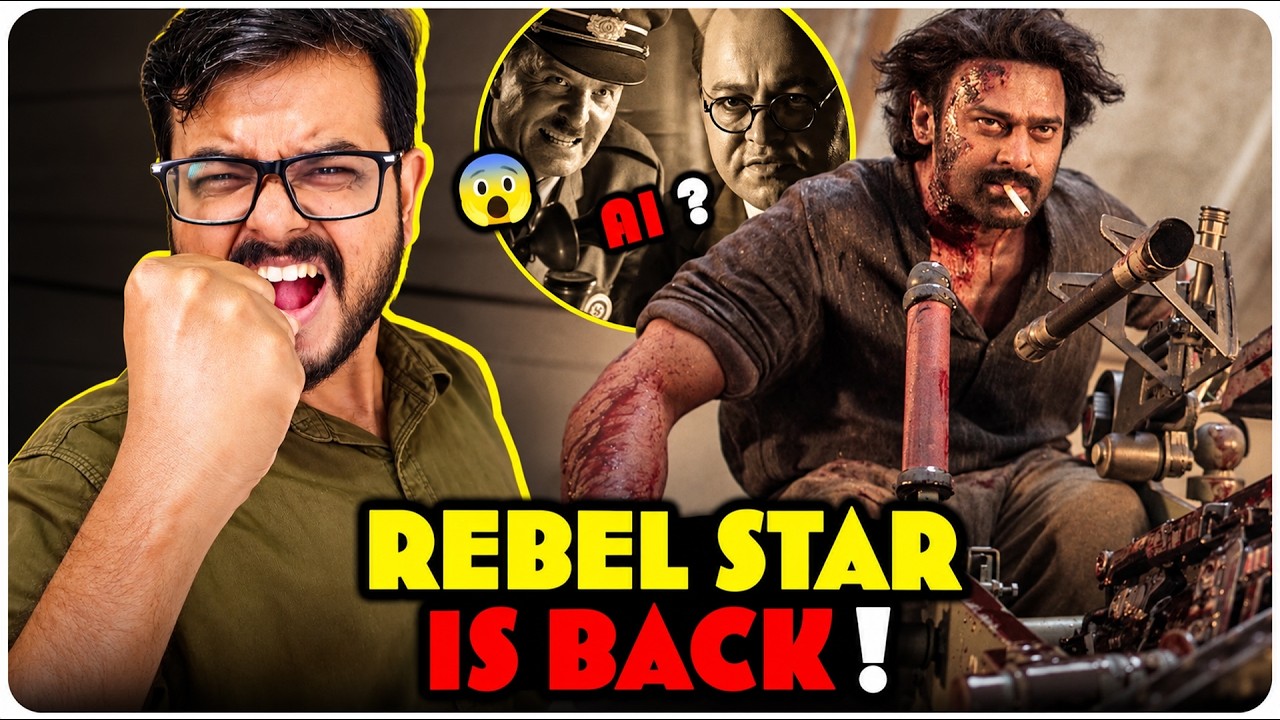 FAUZI - Teaser Reaction 🤯 | File no. 25 : FAUZI | Prabhas 