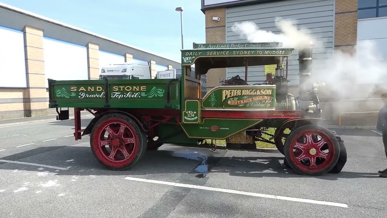 Aveling  & Porter Steam Wagon Road Run Easter Sunday