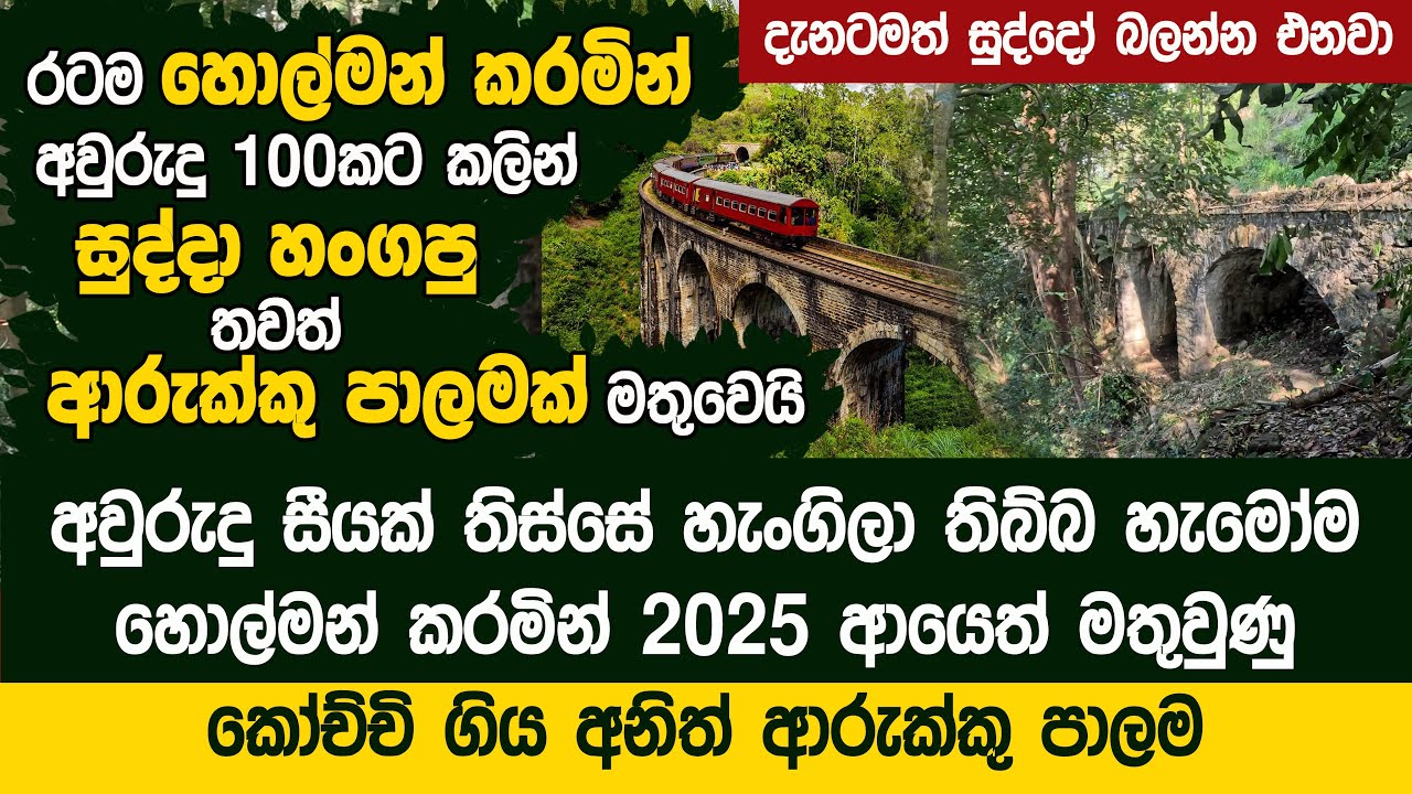 රටම හොල්මන් කරමින් මතුවුණ අනිත් කෝච්චි ගිය ආරක්කු පාලම - 9A Arch Bridge Sri Lanka