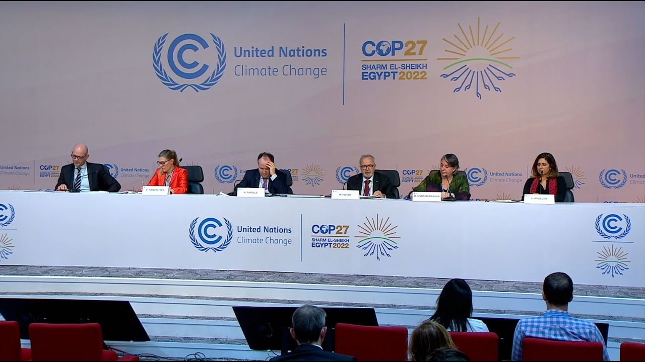 EIB's COP27 Press Conference