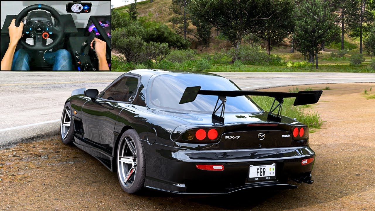 Mazda RX-7 | Forza Horizon 5 | Logitech G29 + Shifter