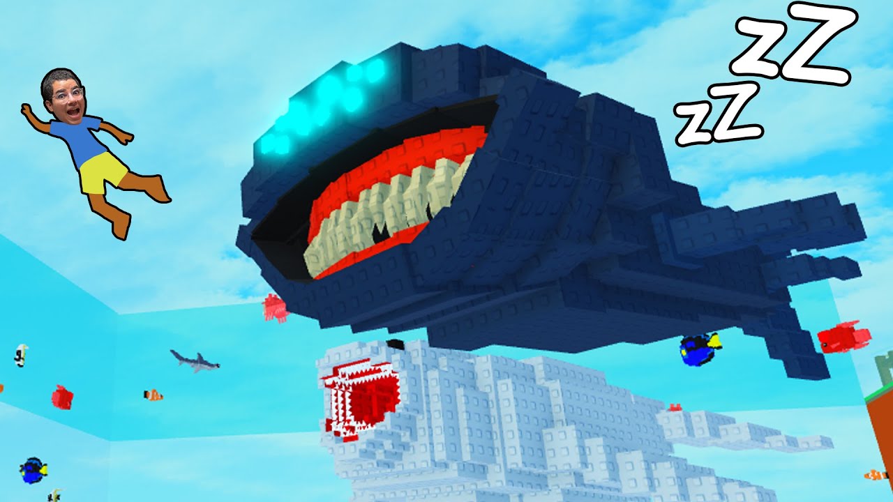 TENTE NÃO ACORDAR O PEIXE GIGANTE! (ROBLOX - DON'T WAKE THE FISH)