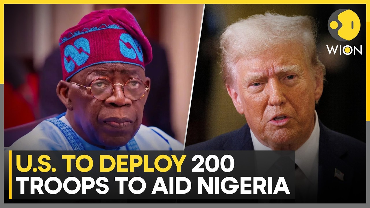 US to Send 200 Troops to Nigeria to Train African Nation's Military | WION NEWS
