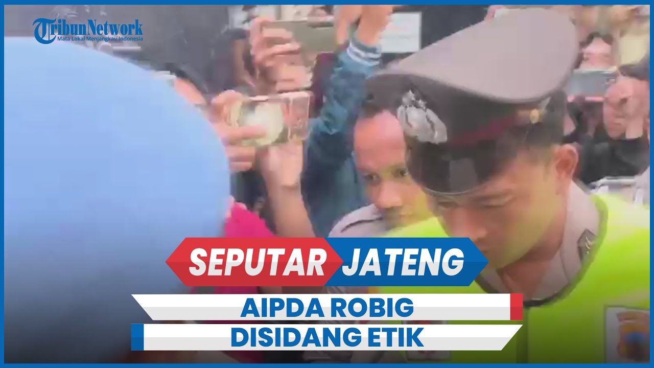 Aipda Robig Kasus Penembakan Pelajar SMKN 4 Semarang Jalani Sidang Etik Hari Ini