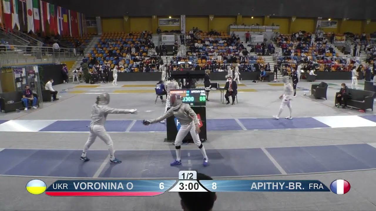 Orleans GP 2021 SWS - L64 - Voronina UKR v Apithy Brunet FRA
