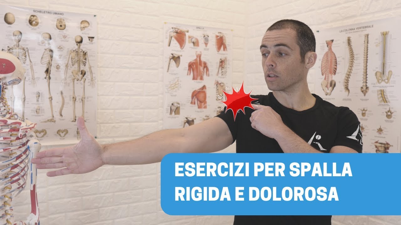 ESERCIZI  per SPALLA RIGIDA e DOLOROSA: prova questi, effetto IMMEDIATO!