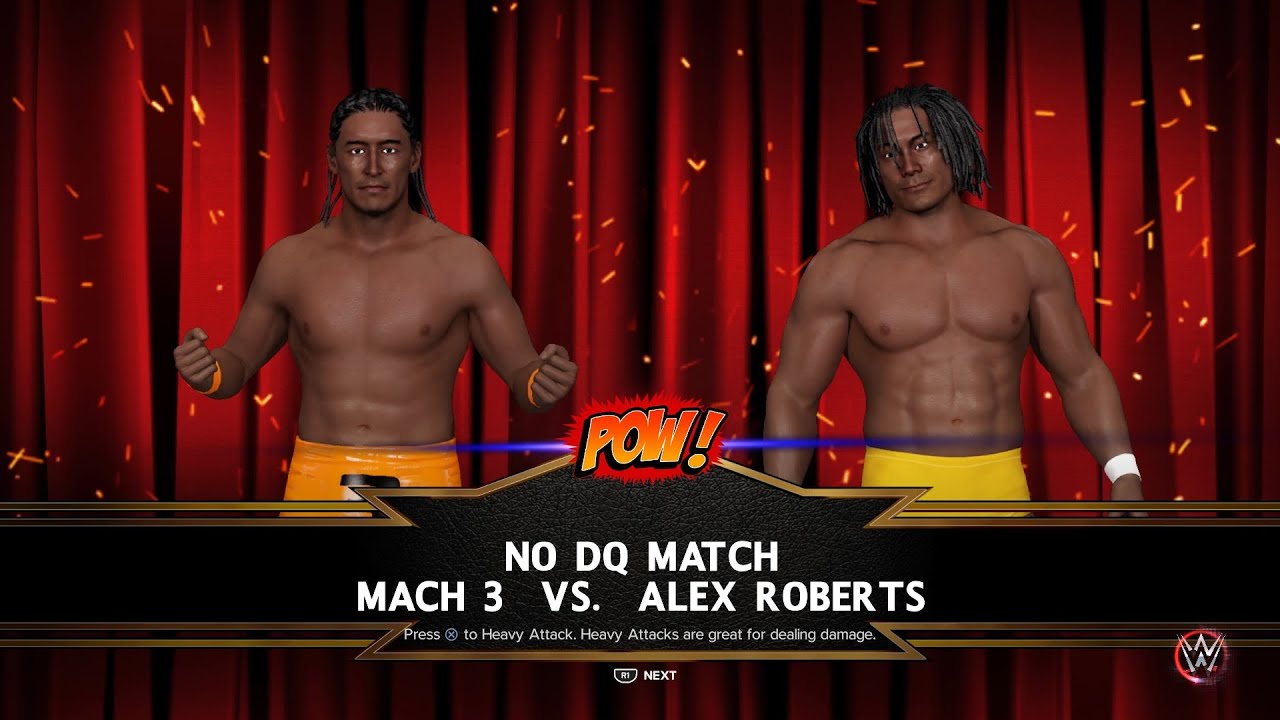 SMW: Mach 3 VS Alex Roberts, No Disqualification Match