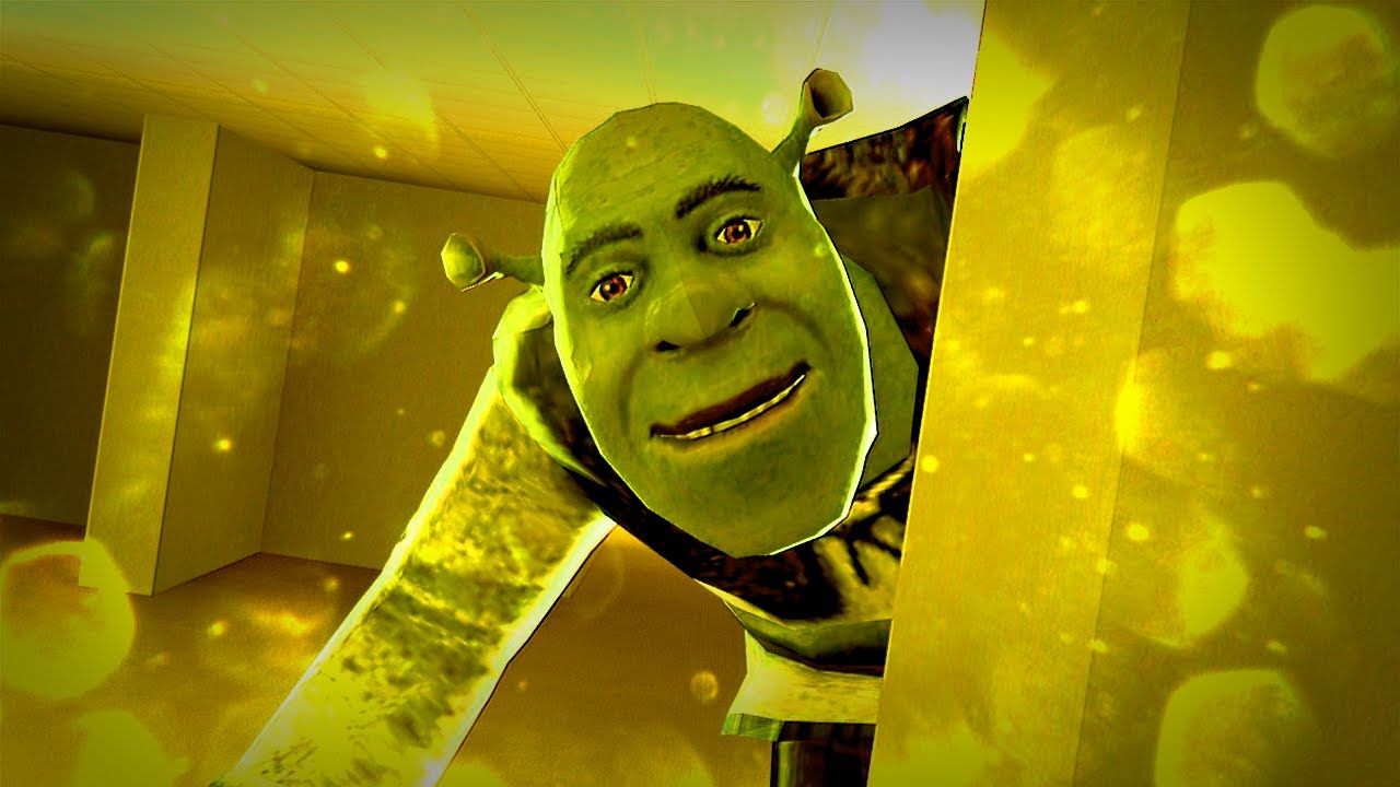 BACKROOMS, ale grasuje tam WIELKI SHREK!