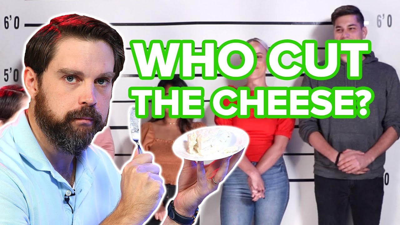 Private Investigator Guess Who Cut The Cheese Out Of A Lineup