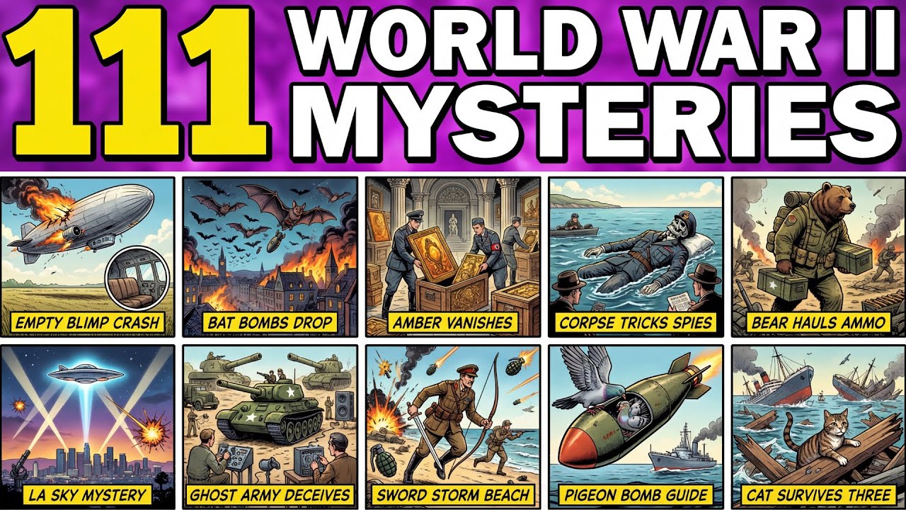 111 Bizarre World War II Mysteries History Still Can’t Explain