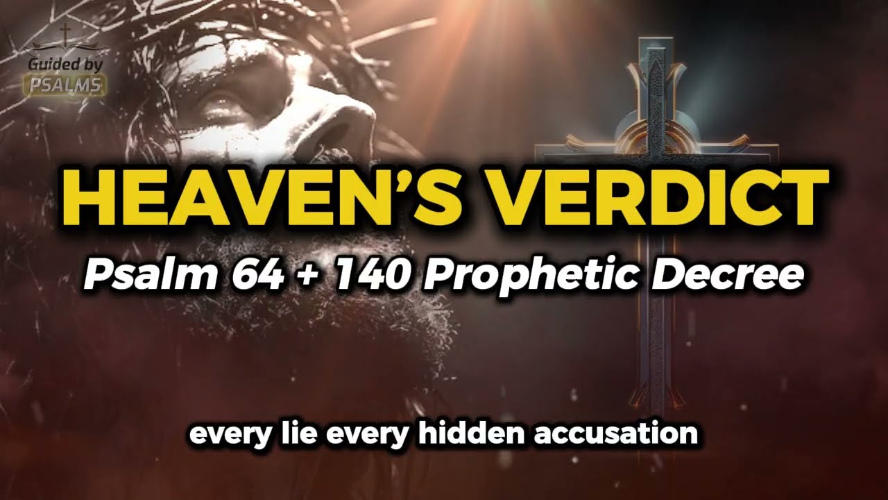 ⚖️ PSALM 64 & 140 COURT JUSTICE PRAYER – LISTEN 3X to EXPOSE Lies & GET CONTINUOUS Justice NOW!