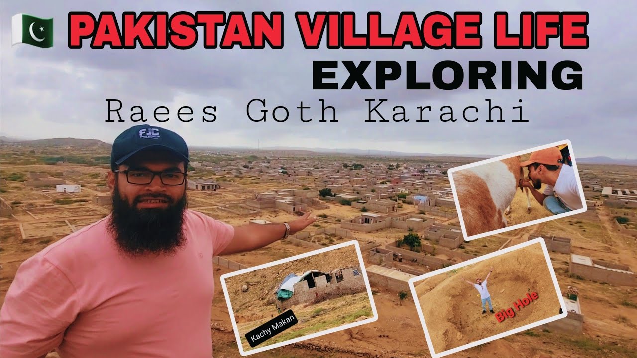 Exploring Pakistan's Village Life and Adventures | Raees Goth Rural Charms and Majestic Mountains