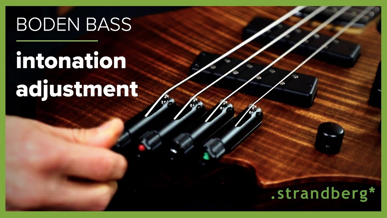 Adjusting the Intonation on the .strandberg* Boden Bass