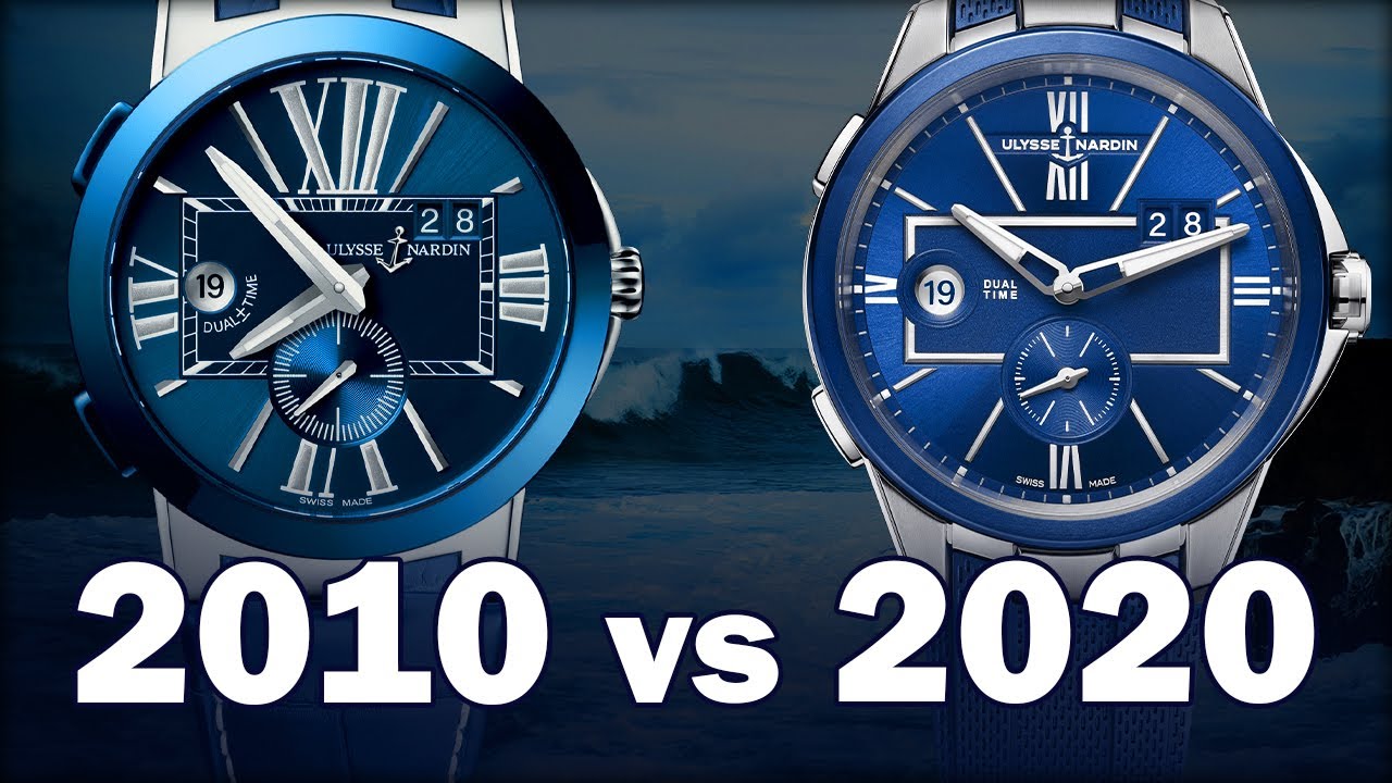 Ulysse Nardin меняет стиль! Новые часы Dual Time