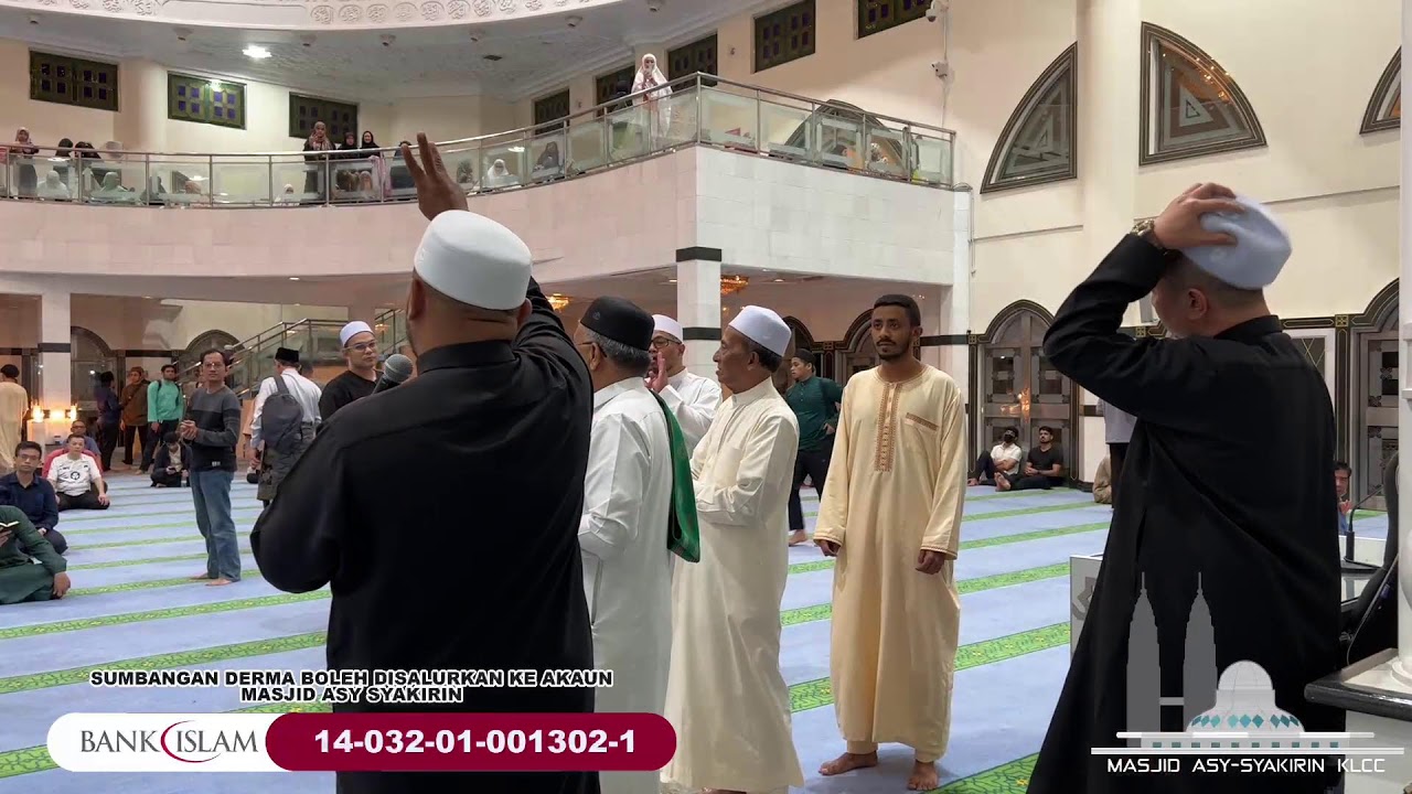 Siaran Langsung Solat Tarawih dari Masjid Asy-Syakirin KLCC