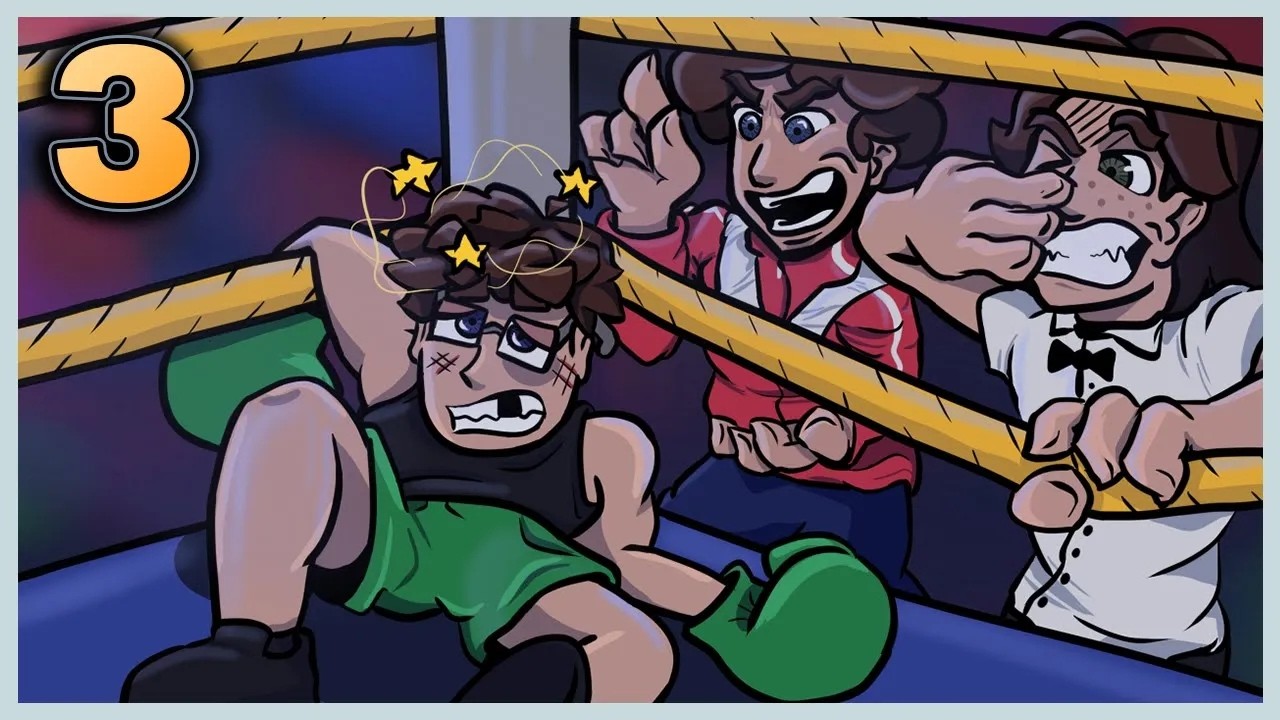 Maddox Gets Socked in The Face - Punch Out (Wii) FINALE