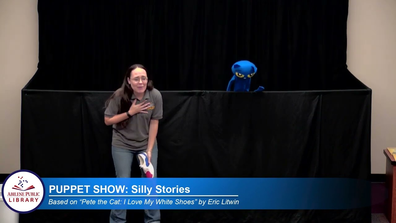 Puppet Show: Pete the Cat's I Love My White Shoes