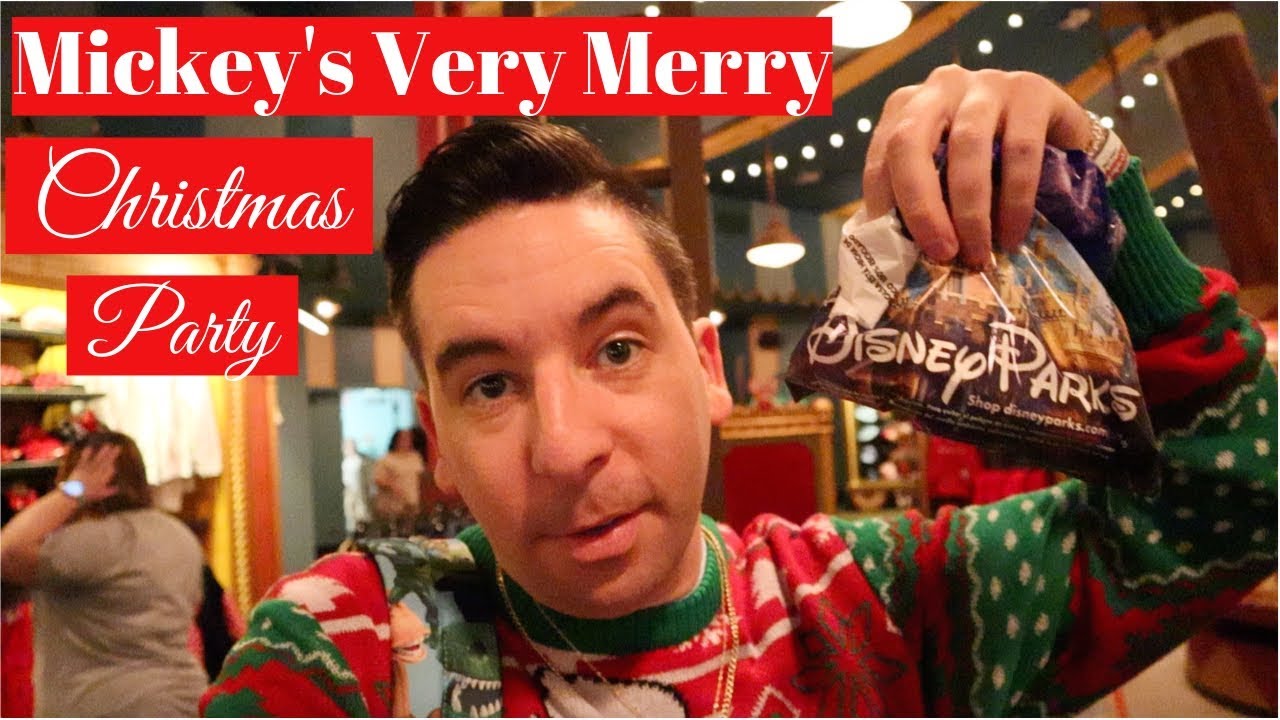 MICKEY'S VERY MERRY CHRISTMAS PARTY 2018! | Disney World Vlog