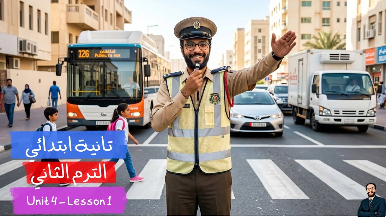 تانية ابتدائي | شرح انجليزي الترم الثاني  | الوحدة الرابعة الدرس الاول | وسائل المواصلات | أبسط شرح