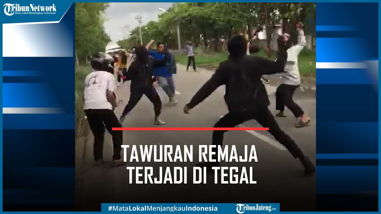 Tawuran Remaja di Jalan Mataram Tegal Bikin Geram Warga