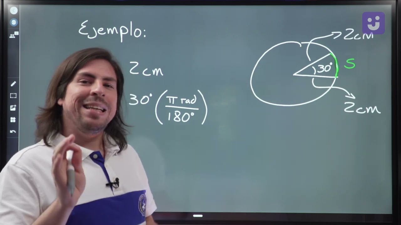 Longitud de un Arco en una Circunferencia | Trigonometría