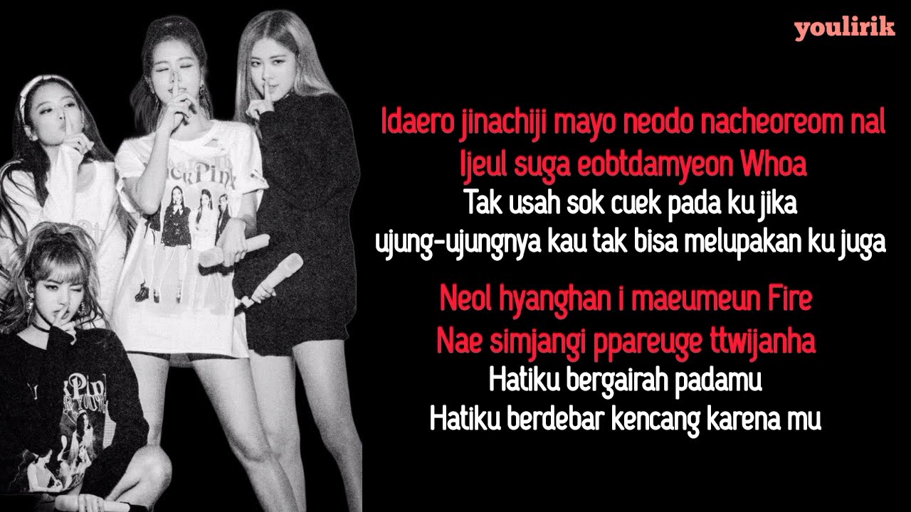 BLACKPINK - Whistle | Lirik Terjemahan