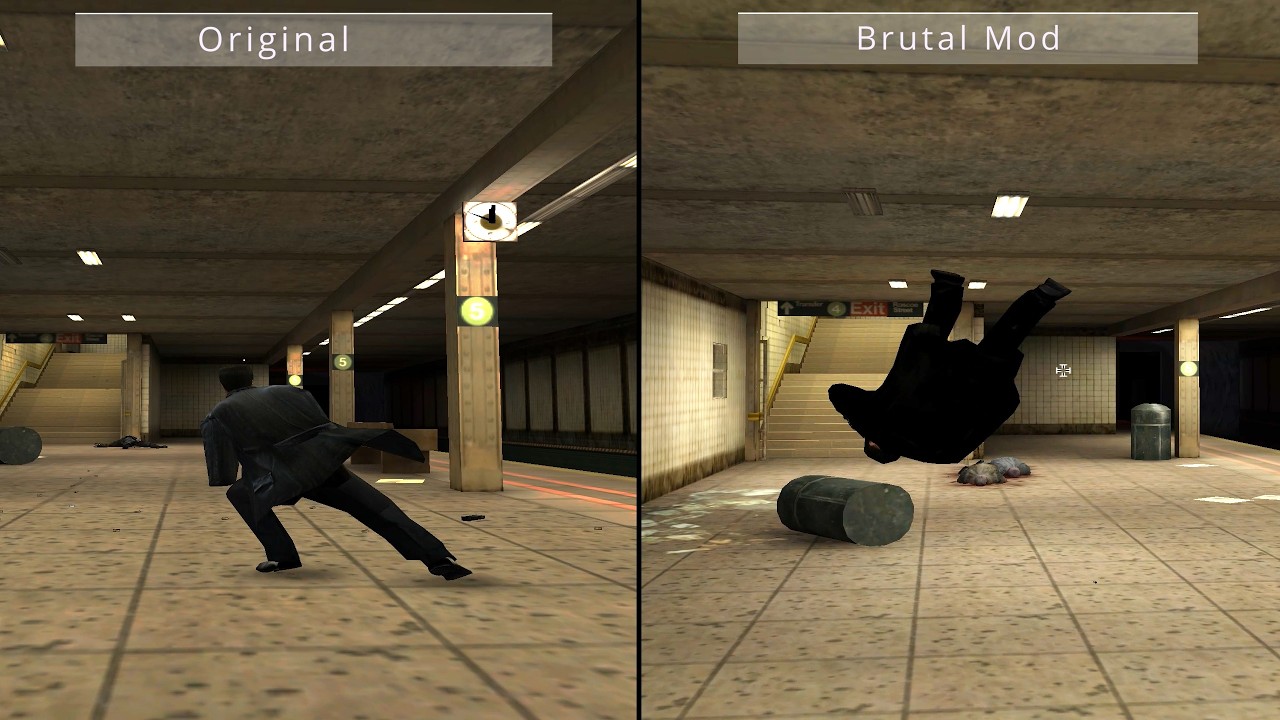 Max Payne 1: Original Experience vs Special Challenge Mode