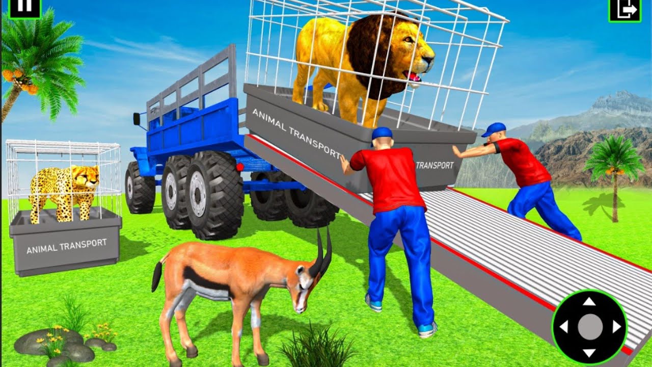 Animal Cargo Truck Driving Game 3DAnimal Transport Cargo Truck 2025 Android Gameplay Part_2