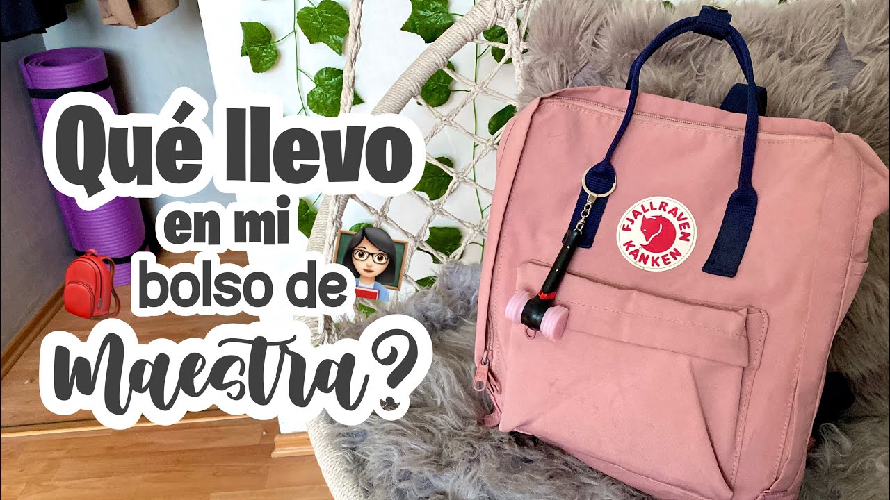¿Qué hay en mi bolso de MAESTRA? 🎒👩🏻‍🏫 / Solo para chismosos
