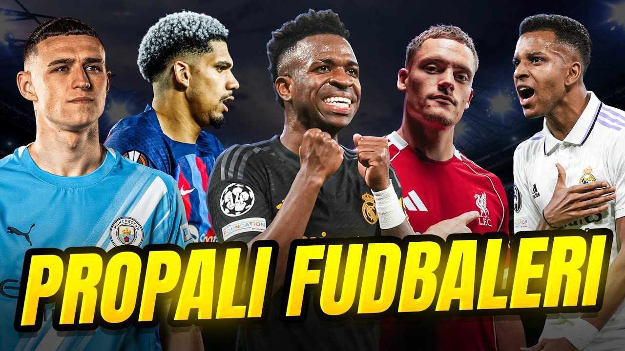 Fudbaleri koji su PROPALI u 2025. godini!