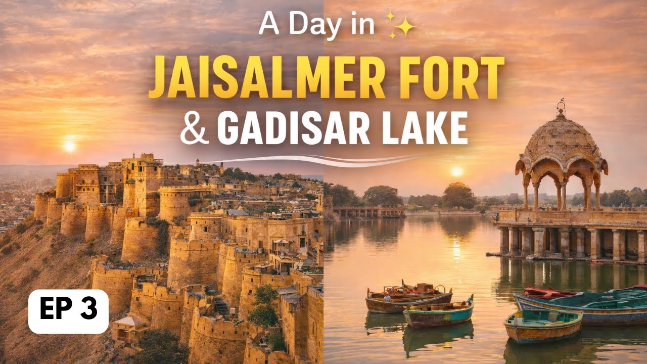 Experience the REAL Golden City: What's Happening in Jaisalmer Fort? | EP 3 | Arjun The Traveller